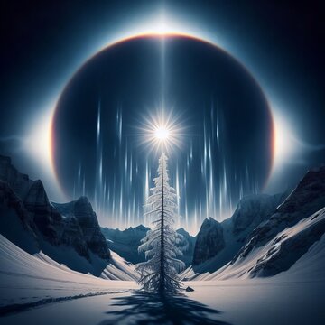 Tricker arc A rare ice halo that appears as a faint vertical arc