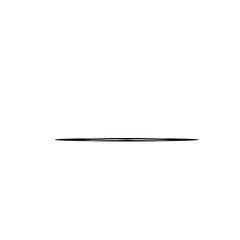 Black circle containing a white x shape indicating an error or a close action with simple design style