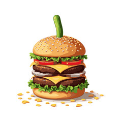 Burger Vector (Editable)