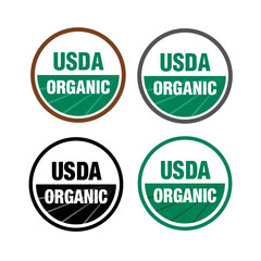 USDA Organic logo vector