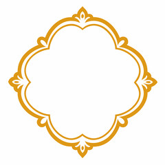 Fototapeta premium Classic-ornament-frame borders perfect for elegant designs, prints, and digital artwork.