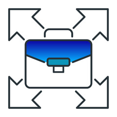 Business Opportunity SVG Vector Icon – Flat Design for Growth, Investment, Entrepreneurship, Market Potential, New Ventures, and Business Success

