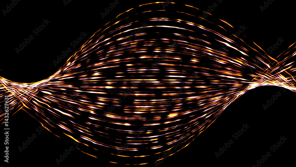 Poster abstract moving line left to right background. lines abstract futuristic wave lines pattern