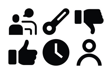 set of vector icons