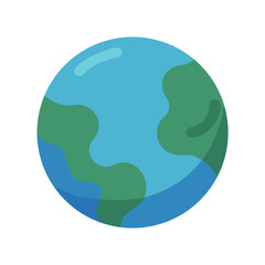 Earth Globe Illustration: Planet, World, Geography, Environment