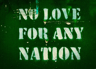 No love for any nation