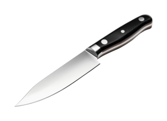 Essential kitchen knife for culinary tasks home kitchen product isolated on transparent background