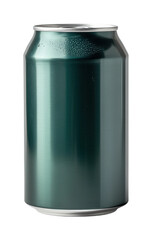 Refreshing beverages in cans product modern style isolated on transparent background