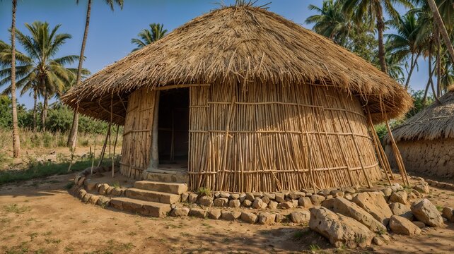 old hut house