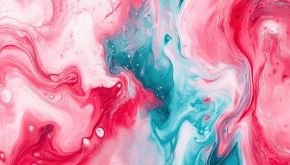 Abstract Fluid Acrylic Pouring