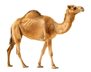 camel isolated on transparent background