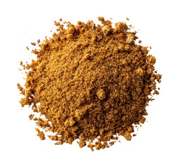 Culinary exploration ground spices kitchen food rustic flavor isolated on transparent background