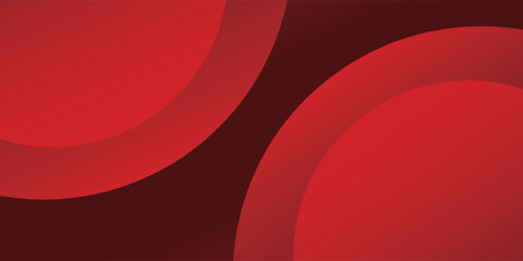 Red abstract background. Dynamic shapes composition. Eps10 vector