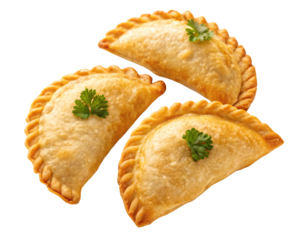 Indian snacks isolated on transparent background