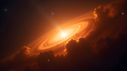 "Whirling Majesty: The Heart of a Spiral Galaxy"

