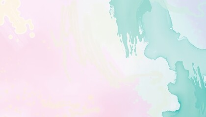 Obraz premium Abstract watercolor blend of pastels