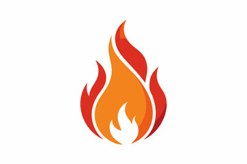 fire flame vector illustration 