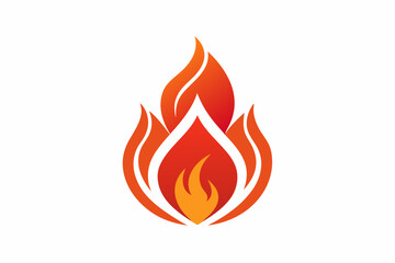 fire flame vector illustration 