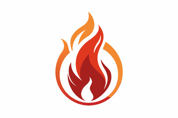fire flame vector illustration 