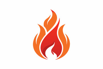 fire flame vector illustration 