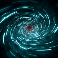Futuristic Energy Portals and Sci-Fi Vortex Tunnels – Glowing Wormholes and Light Speed Motion FX Collection