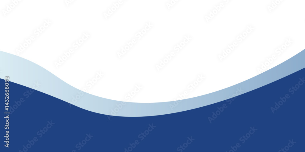 Poster footer design element isolated background