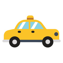 Fototapeta premium Mumbai taxi color vector isolated on white background