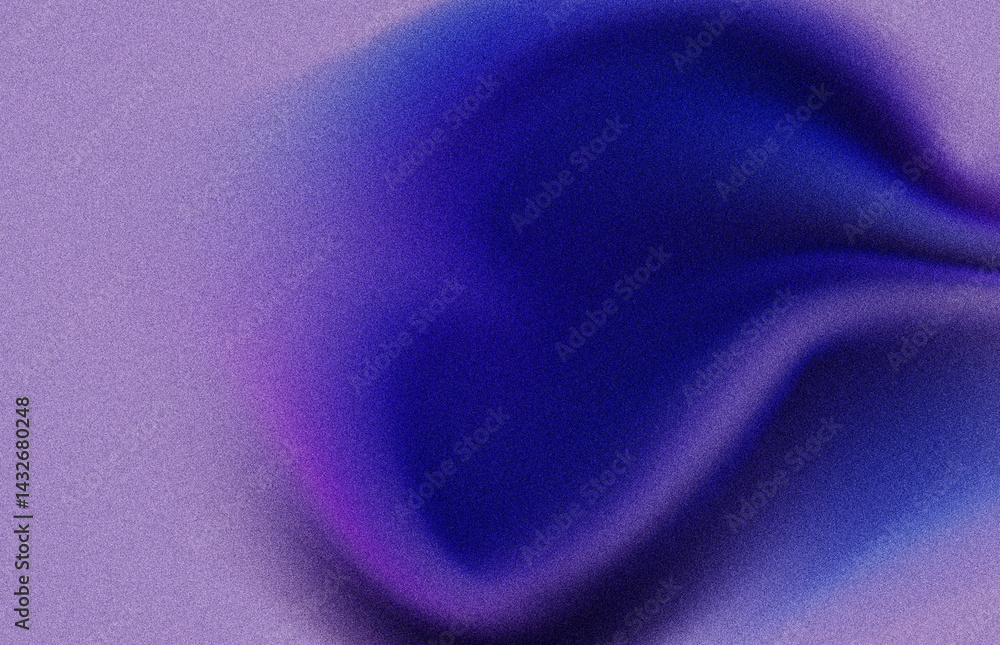 Poster abstract blue noise background with circles, grain noise particle dust mesh. design. blank.