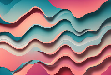 Fototapeta premium New Rainbow Bright gradient background with mixed colors with tile transition, threads top, in good quality, generative ai