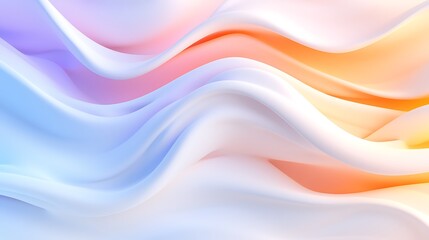 Abstract Pastel Chevron Pattern with Gradient Waves
