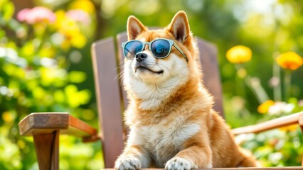 Obraz premium squirrel in the garden