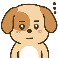 Stickers Puppy cute.