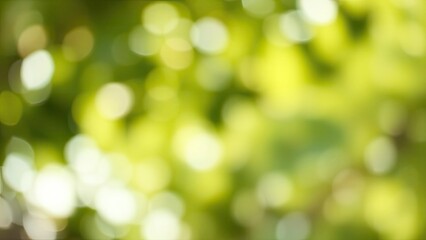 Green bokeh background