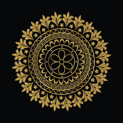 Why Golden Mandala Vectors Are Perfect for Luxury Branding