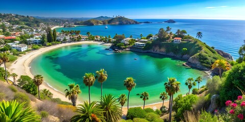 Emerald Bay in Laguna Beach California