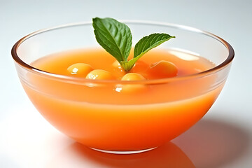 Refreshing melon cocktail kitchen food photography bright close-up summer vibes