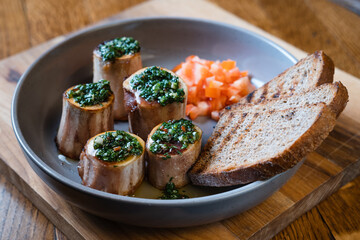 Savory Grilled Bone Marrow Delight