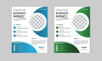 Modern Company Flyer Design 