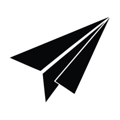 Paper Plane Icon Vector Illustration