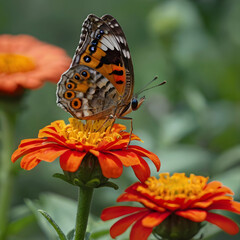 butterfly on flower