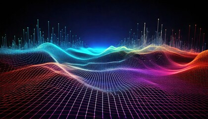 透明UIと暗背景に映えるクリーンHUD（ai生成画像）

