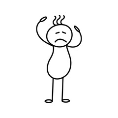 Stickman Expression Line