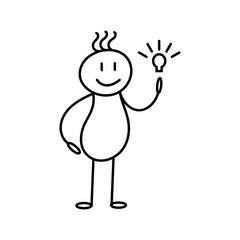 Stickman Expression Line