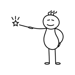 Stickman Expression Line