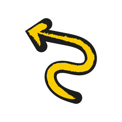 Hand Drawn Playful Arrow