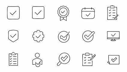 check-mark-set-of-web-icons-in-line-style--approve.eps