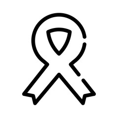 ribbon line icon