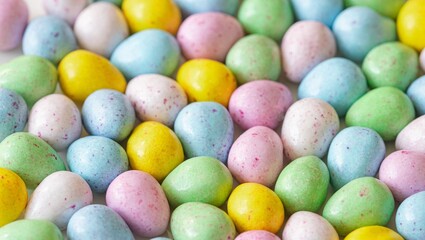 Multi color Easter eggs. Easter eggs  
