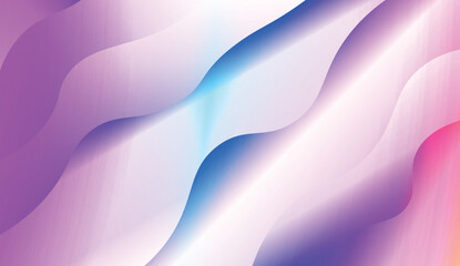 Modern Background With Wave Gradient Shape. For Your Design Wallpapers Presentation. Vector Illustration with Color Gradient.