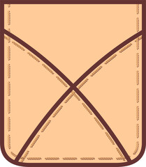 A simple envelope icon suitable for email or messaging applications, enhancing digital communication.